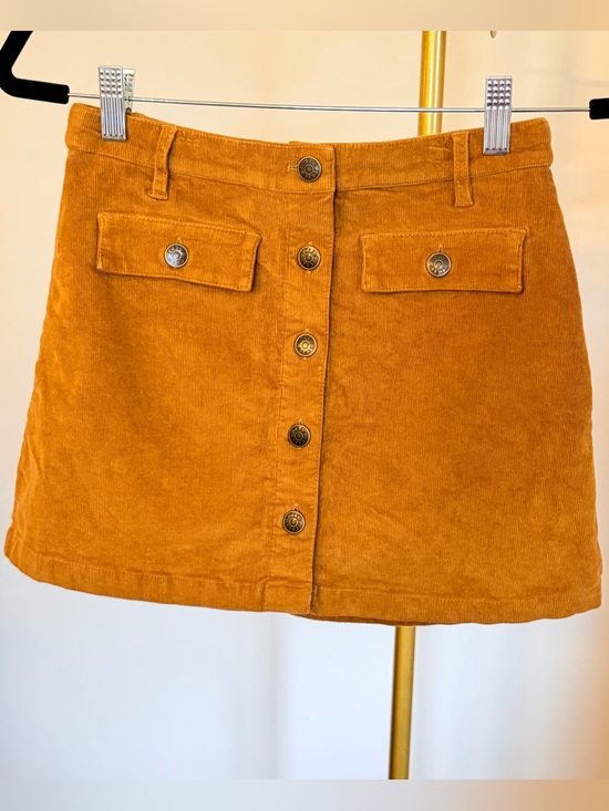 J. Crew Other - J. Crew Crewcuts Girls Corduroy Mini Skirt w/ Pockets in Saddle Brown Size 12
